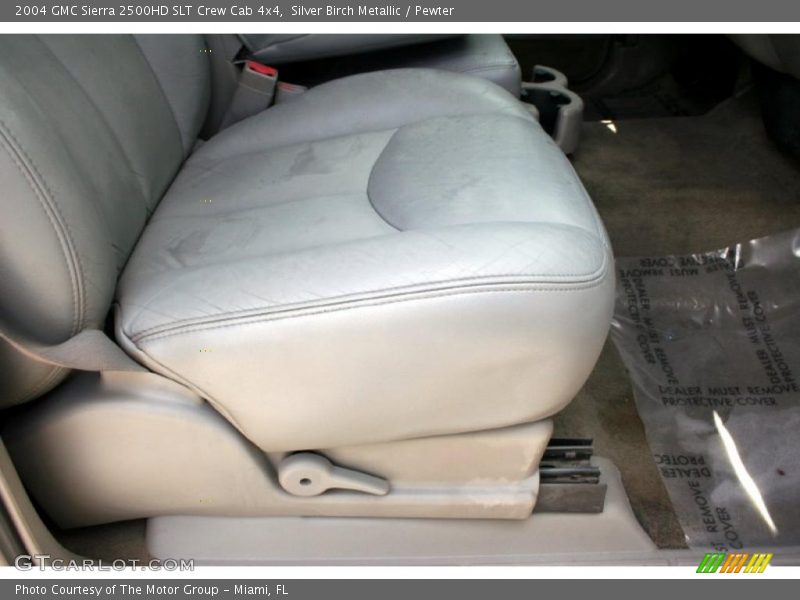 Silver Birch Metallic / Pewter 2004 GMC Sierra 2500HD SLT Crew Cab 4x4
