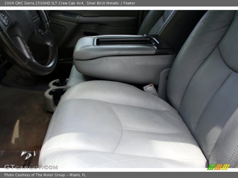 Silver Birch Metallic / Pewter 2004 GMC Sierra 2500HD SLT Crew Cab 4x4