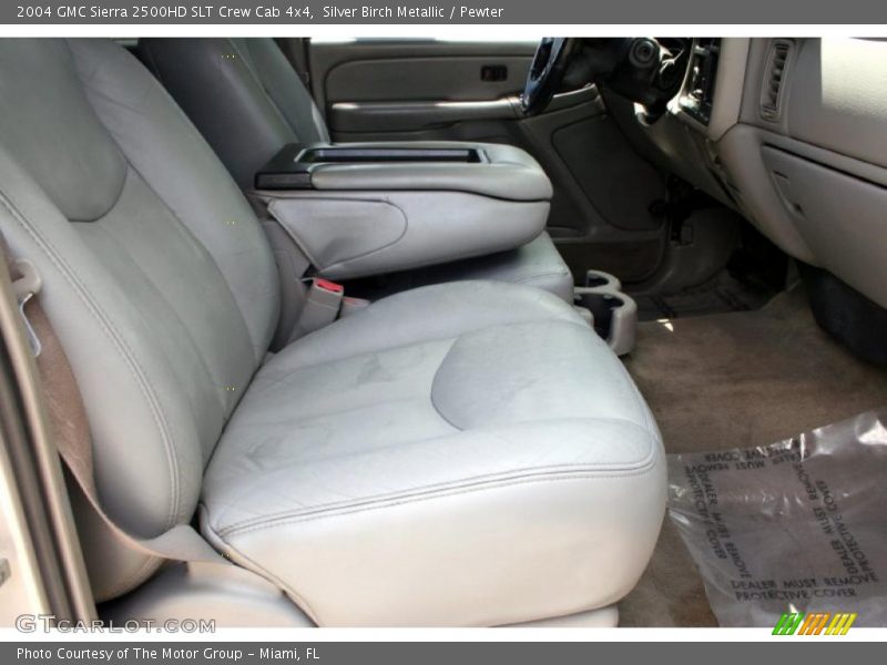 Silver Birch Metallic / Pewter 2004 GMC Sierra 2500HD SLT Crew Cab 4x4