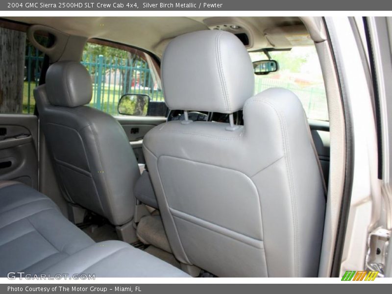 Silver Birch Metallic / Pewter 2004 GMC Sierra 2500HD SLT Crew Cab 4x4