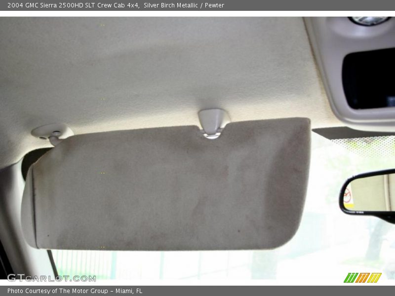 Silver Birch Metallic / Pewter 2004 GMC Sierra 2500HD SLT Crew Cab 4x4