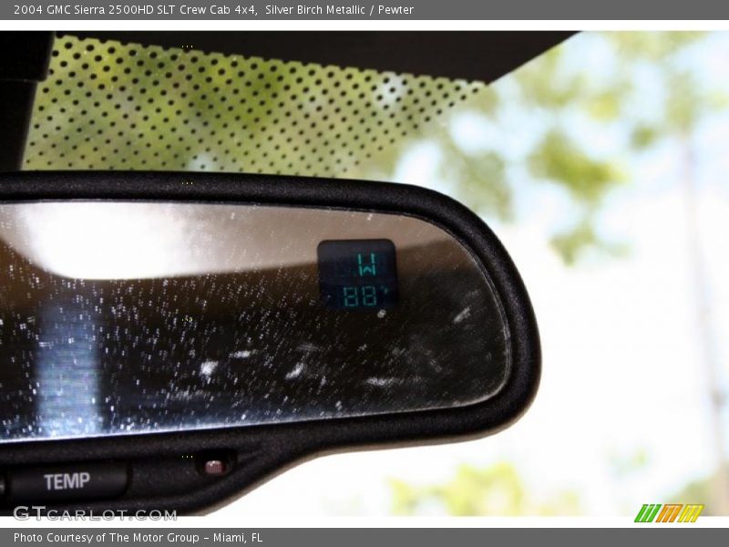 Silver Birch Metallic / Pewter 2004 GMC Sierra 2500HD SLT Crew Cab 4x4