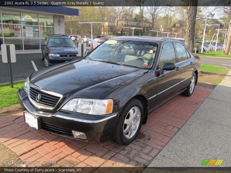 Quantum Gray Metallic / Quartz 2002 Acura RL 3.5 Sedan