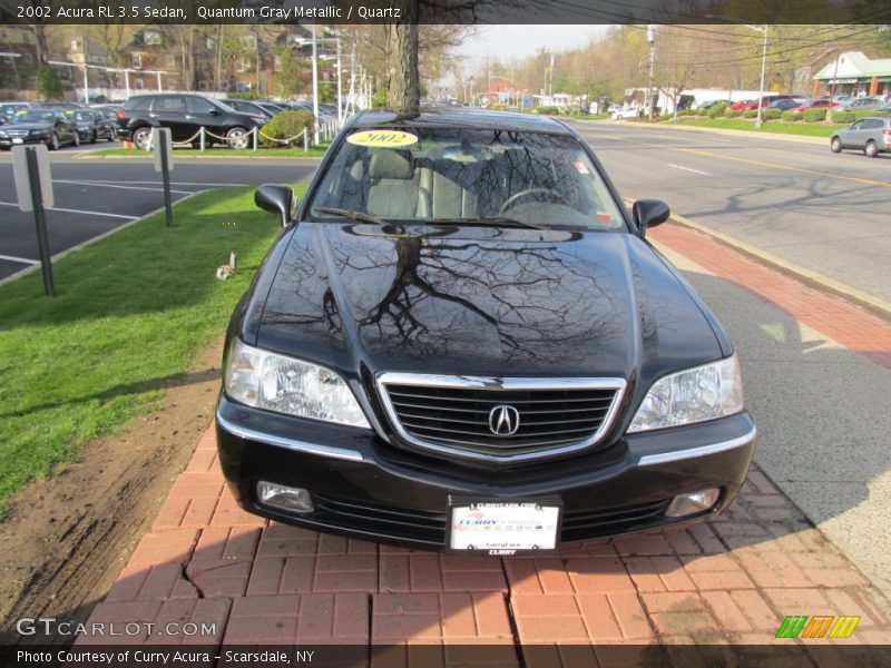 Quantum Gray Metallic / Quartz 2002 Acura RL 3.5 Sedan