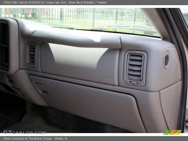 Silver Birch Metallic / Pewter 2004 GMC Sierra 2500HD SLT Crew Cab 4x4