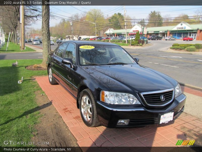 Quantum Gray Metallic / Quartz 2002 Acura RL 3.5 Sedan