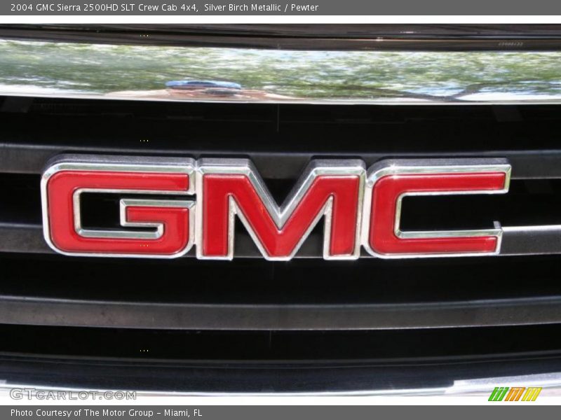 Silver Birch Metallic / Pewter 2004 GMC Sierra 2500HD SLT Crew Cab 4x4