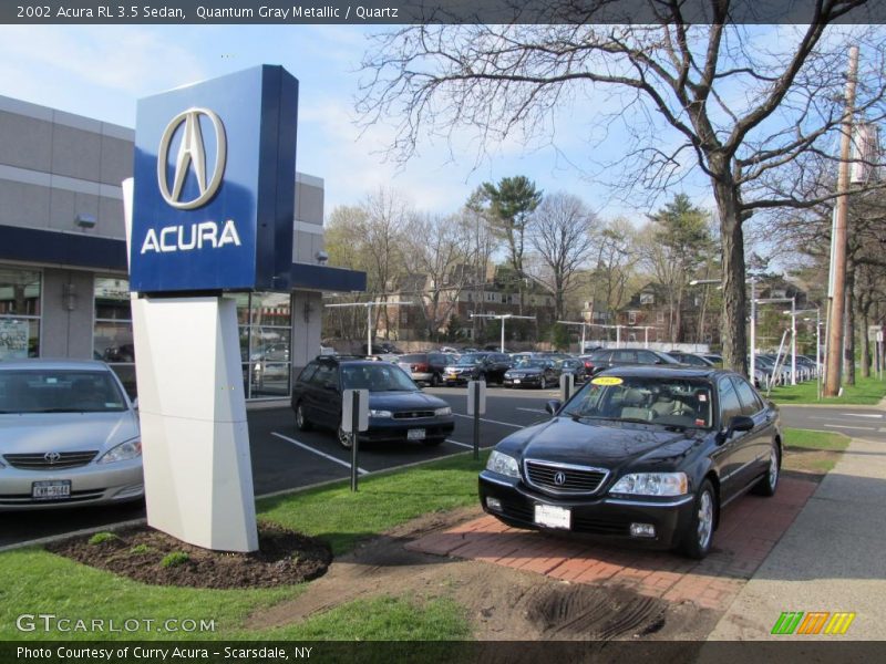 Quantum Gray Metallic / Quartz 2002 Acura RL 3.5 Sedan