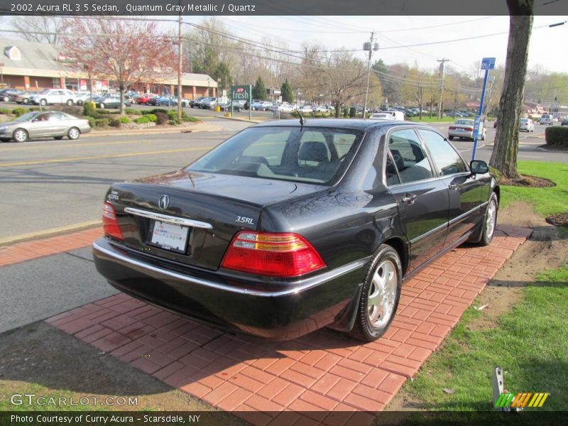 Quantum Gray Metallic / Quartz 2002 Acura RL 3.5 Sedan