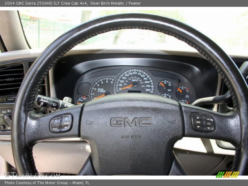 Silver Birch Metallic / Pewter 2004 GMC Sierra 2500HD SLT Crew Cab 4x4