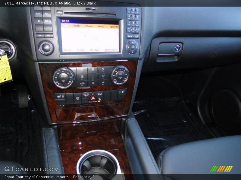 Black / Black 2011 Mercedes-Benz ML 350 4Matic