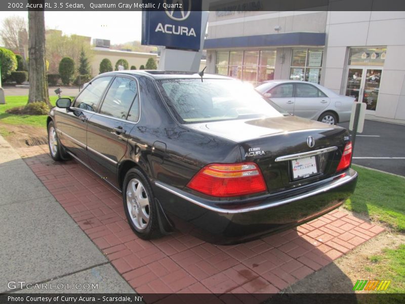 Quantum Gray Metallic / Quartz 2002 Acura RL 3.5 Sedan