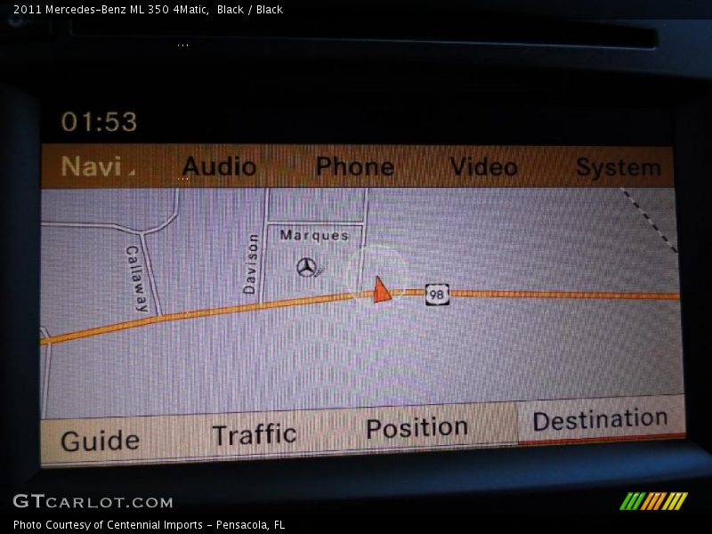 Black / Black 2011 Mercedes-Benz ML 350 4Matic