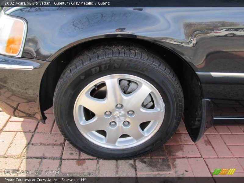 Quantum Gray Metallic / Quartz 2002 Acura RL 3.5 Sedan