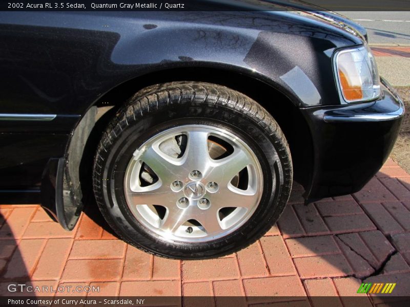 Quantum Gray Metallic / Quartz 2002 Acura RL 3.5 Sedan
