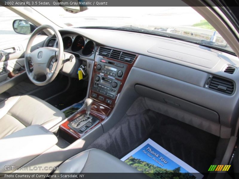 Dashboard of 2002 RL 3.5 Sedan