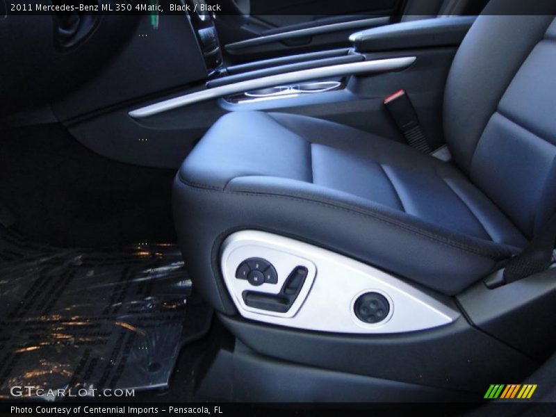 Black / Black 2011 Mercedes-Benz ML 350 4Matic