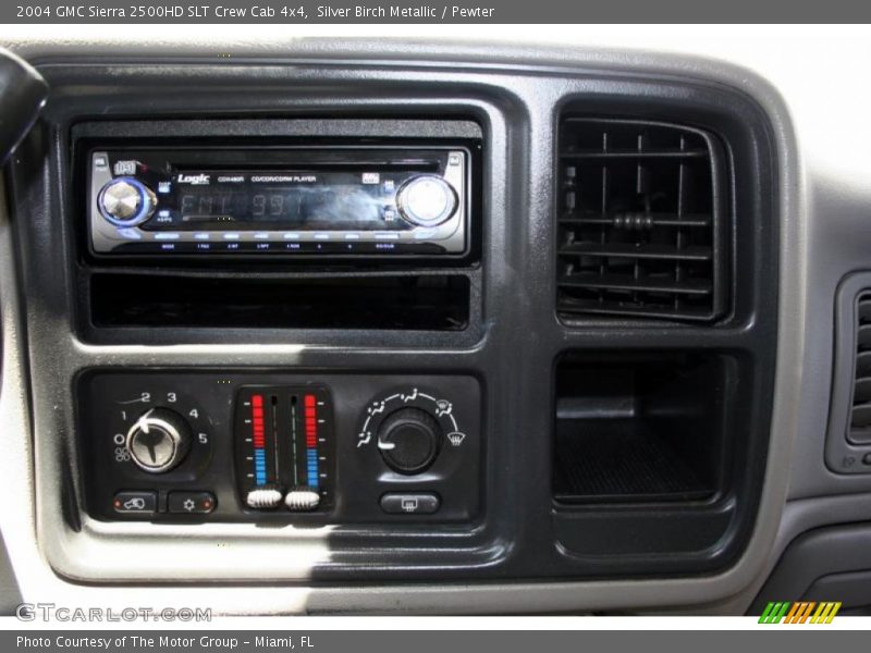 Silver Birch Metallic / Pewter 2004 GMC Sierra 2500HD SLT Crew Cab 4x4