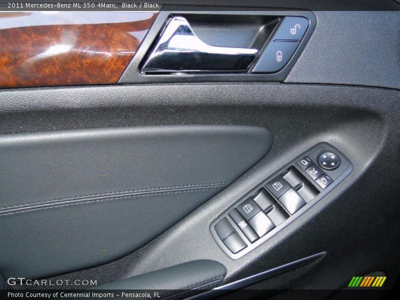 Black / Black 2011 Mercedes-Benz ML 350 4Matic