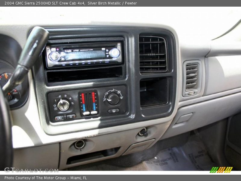 Silver Birch Metallic / Pewter 2004 GMC Sierra 2500HD SLT Crew Cab 4x4