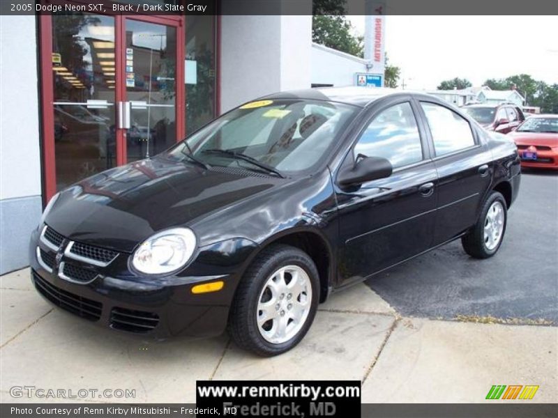 Black / Dark Slate Gray 2005 Dodge Neon SXT