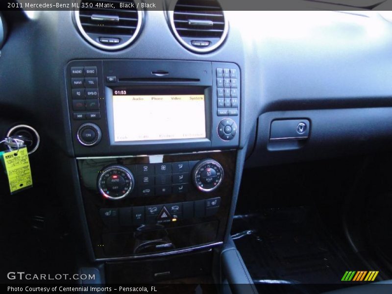 Black / Black 2011 Mercedes-Benz ML 350 4Matic
