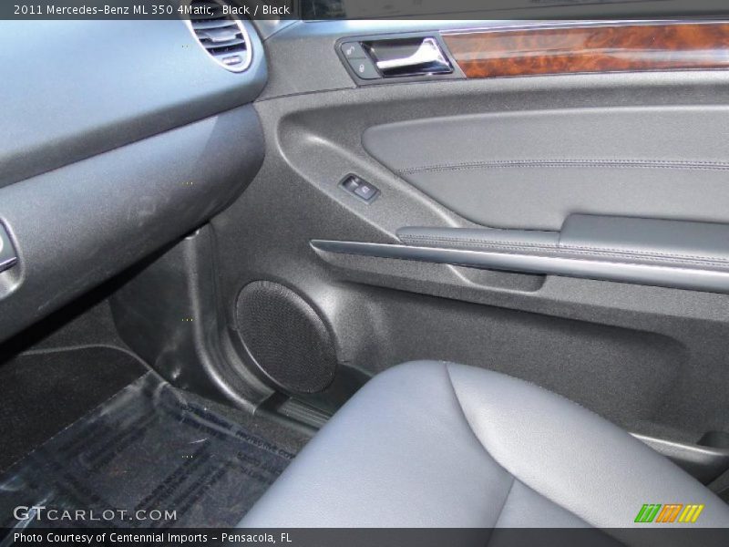 Black / Black 2011 Mercedes-Benz ML 350 4Matic