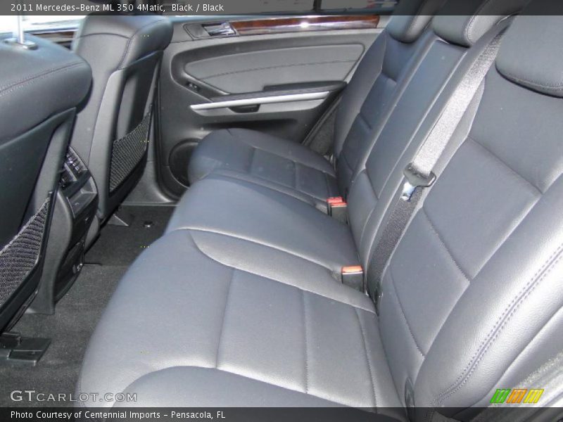Black / Black 2011 Mercedes-Benz ML 350 4Matic