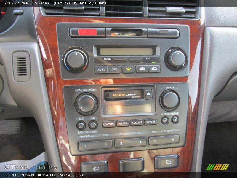 Controls of 2002 RL 3.5 Sedan