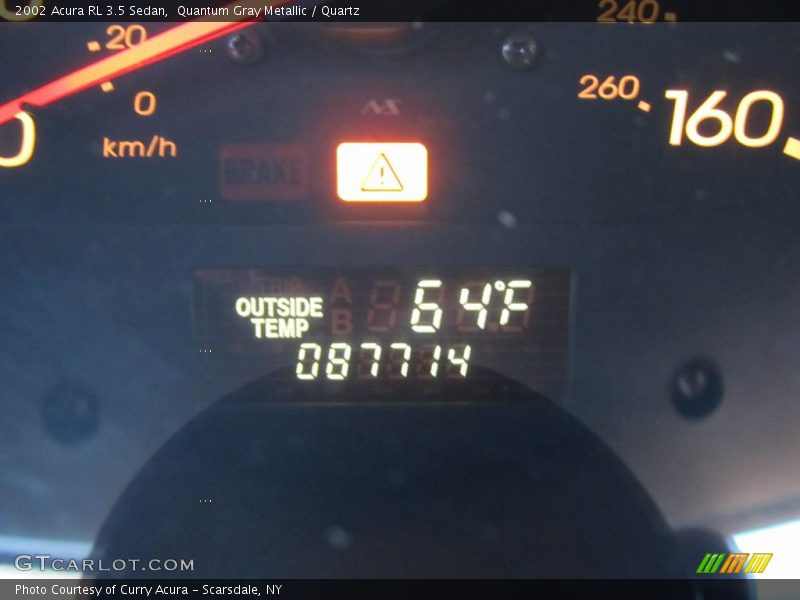 Quantum Gray Metallic / Quartz 2002 Acura RL 3.5 Sedan