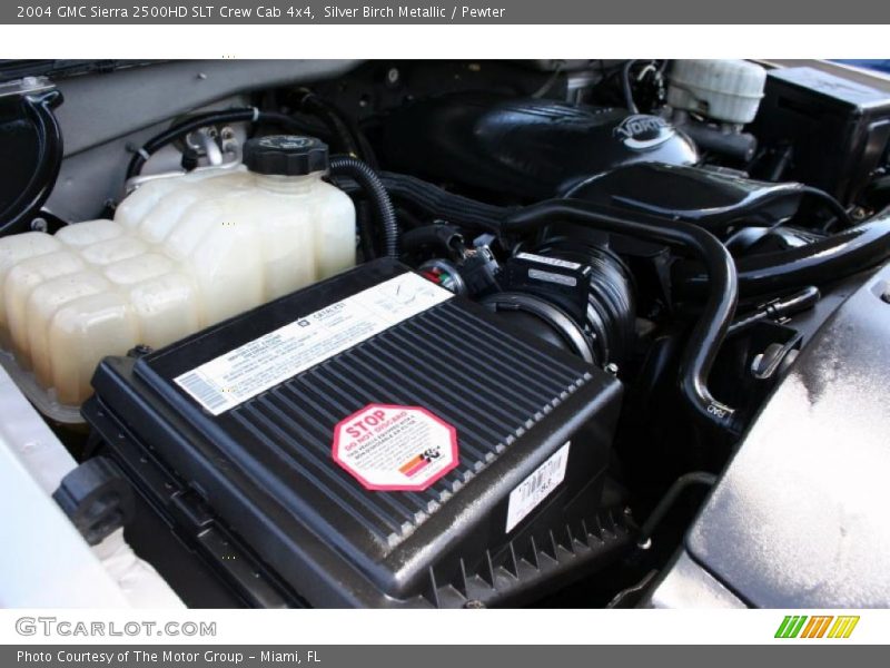 Silver Birch Metallic / Pewter 2004 GMC Sierra 2500HD SLT Crew Cab 4x4