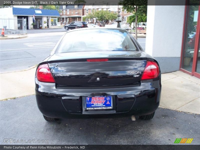Black / Dark Slate Gray 2005 Dodge Neon SXT