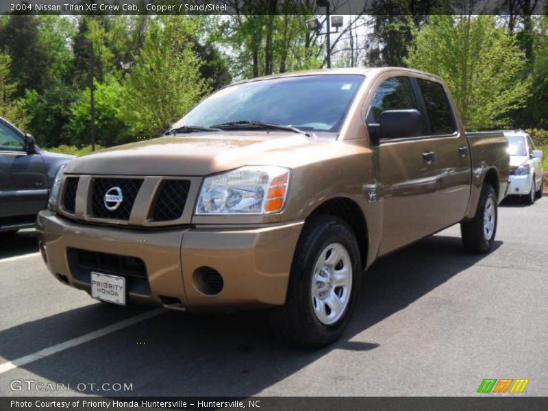Copper / Sand/Steel 2004 Nissan Titan XE Crew Cab