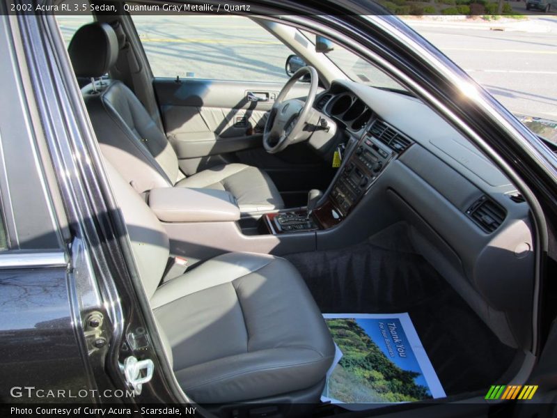 Quantum Gray Metallic / Quartz 2002 Acura RL 3.5 Sedan