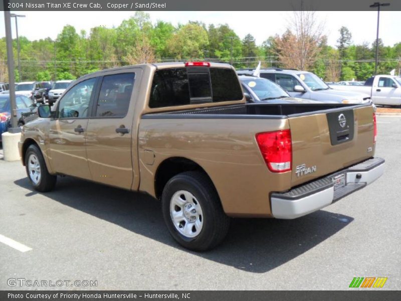 Copper / Sand/Steel 2004 Nissan Titan XE Crew Cab