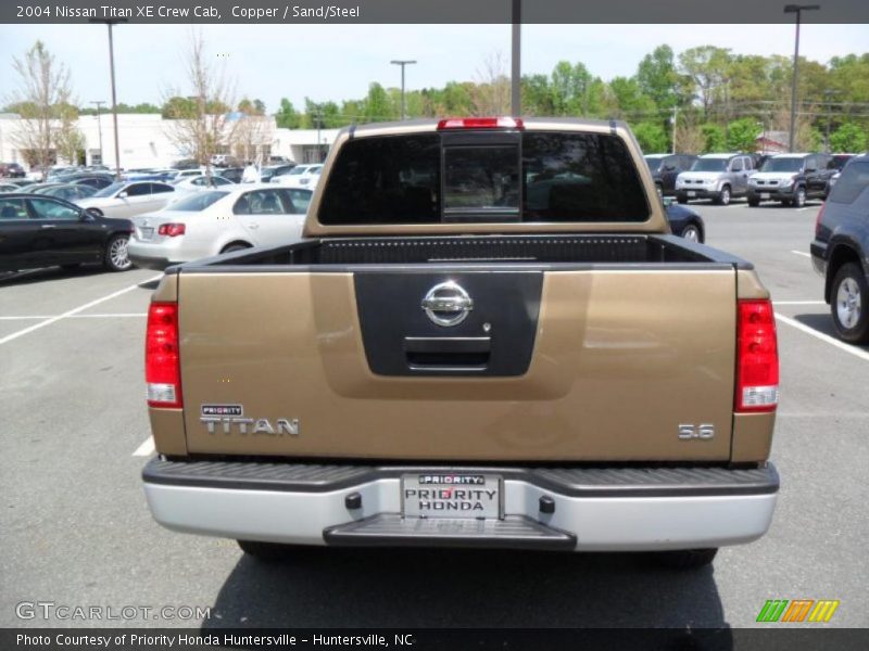 Copper / Sand/Steel 2004 Nissan Titan XE Crew Cab
