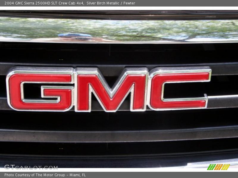 Silver Birch Metallic / Pewter 2004 GMC Sierra 2500HD SLT Crew Cab 4x4
