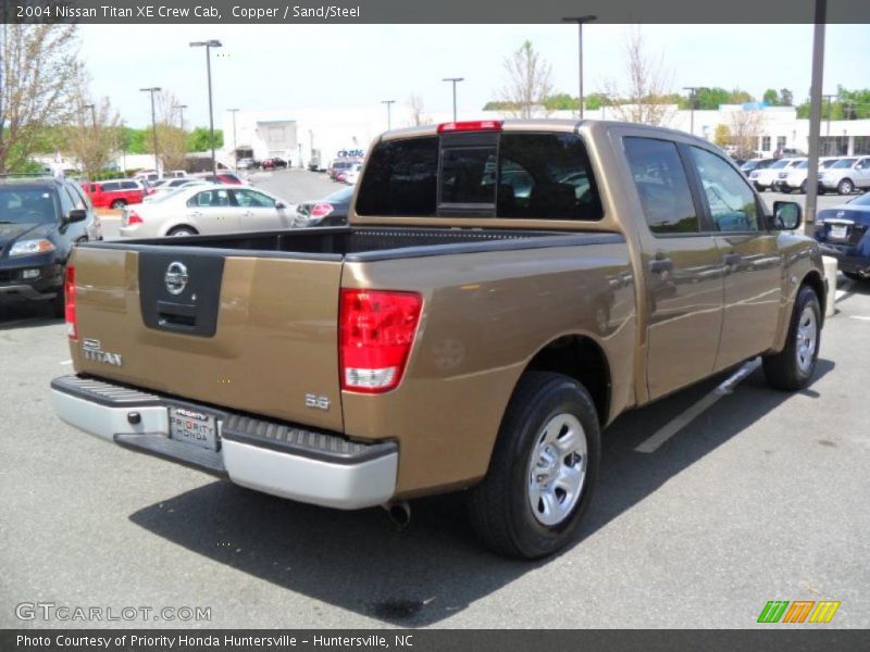 Copper / Sand/Steel 2004 Nissan Titan XE Crew Cab