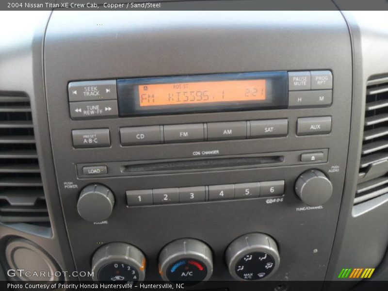 Copper / Sand/Steel 2004 Nissan Titan XE Crew Cab