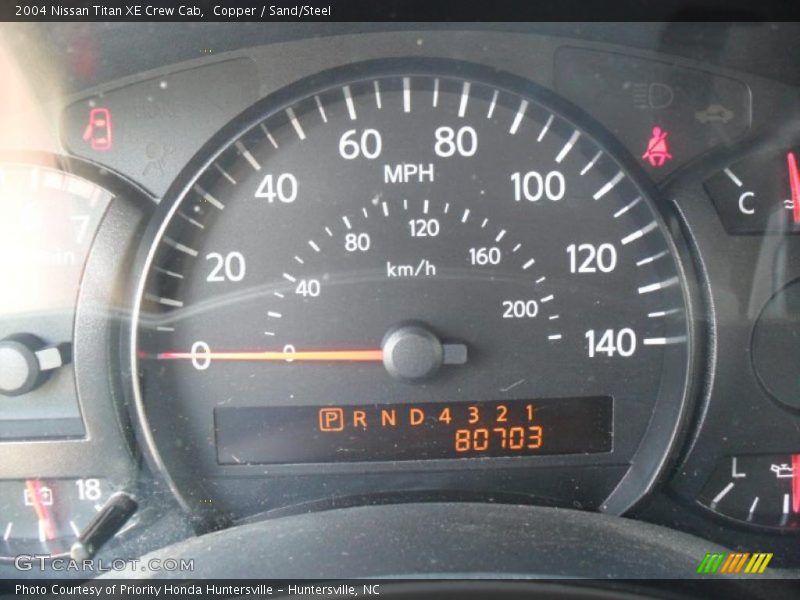 Copper / Sand/Steel 2004 Nissan Titan XE Crew Cab
