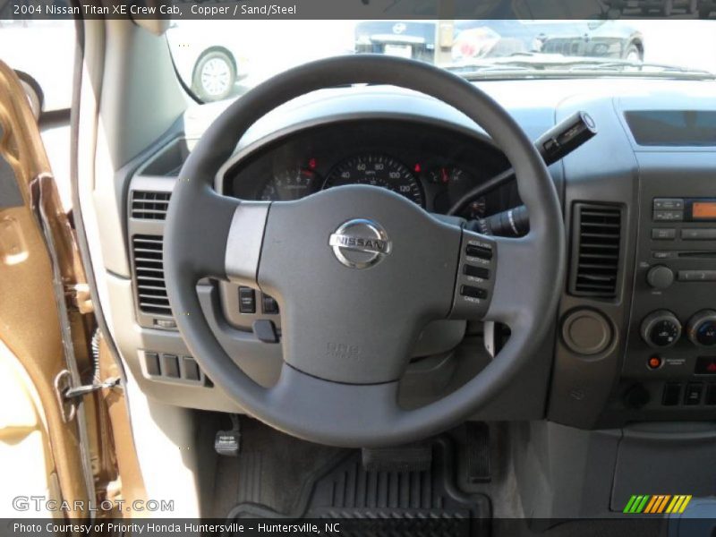 Copper / Sand/Steel 2004 Nissan Titan XE Crew Cab