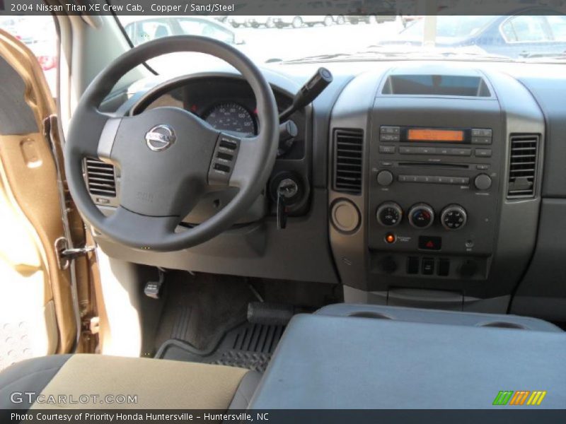 Copper / Sand/Steel 2004 Nissan Titan XE Crew Cab