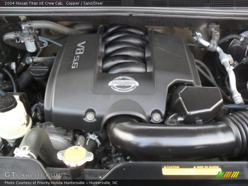  2004 Titan XE Crew Cab Engine - 5.6 Liter DOHC 32 Valve V8