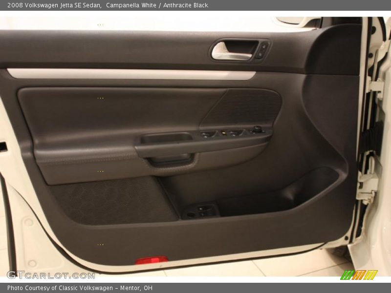 Campanella White / Anthracite Black 2008 Volkswagen Jetta SE Sedan