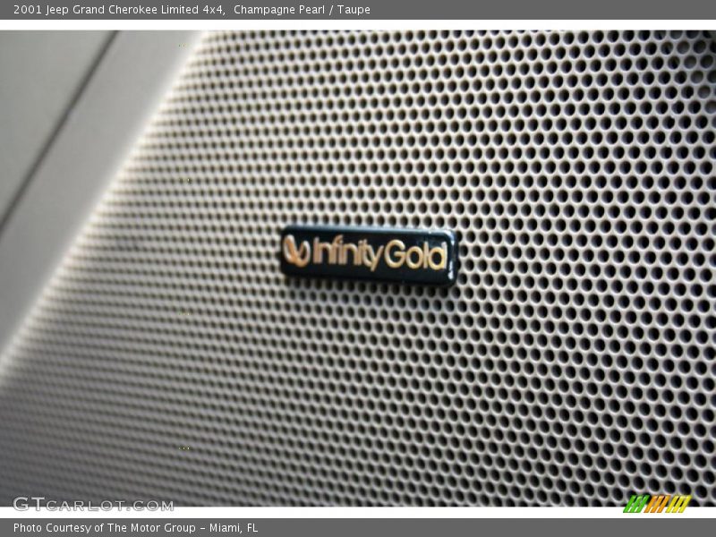 Champagne Pearl / Taupe 2001 Jeep Grand Cherokee Limited 4x4