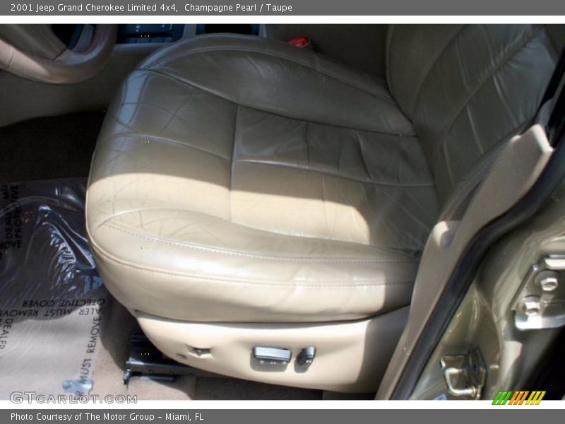 Champagne Pearl / Taupe 2001 Jeep Grand Cherokee Limited 4x4