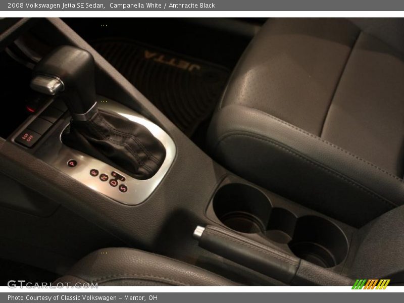 Campanella White / Anthracite Black 2008 Volkswagen Jetta SE Sedan
