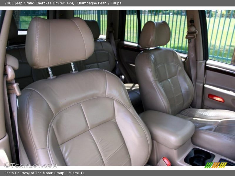 Champagne Pearl / Taupe 2001 Jeep Grand Cherokee Limited 4x4