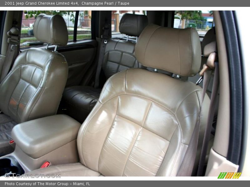 Champagne Pearl / Taupe 2001 Jeep Grand Cherokee Limited 4x4