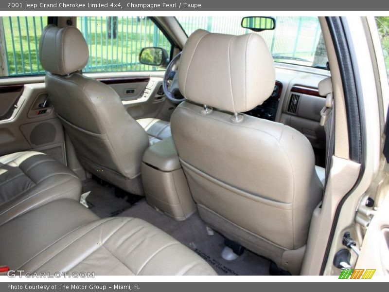 Champagne Pearl / Taupe 2001 Jeep Grand Cherokee Limited 4x4